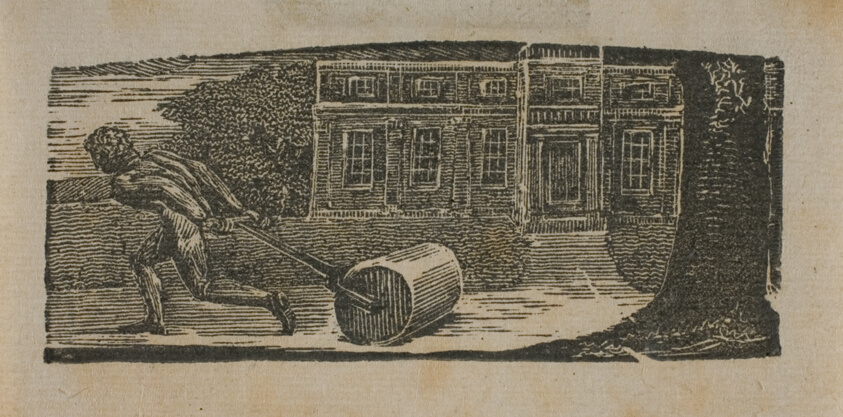 A Rolling Stone is Ever Bare of Moss, from The Pastorals of Virgil by William Blake