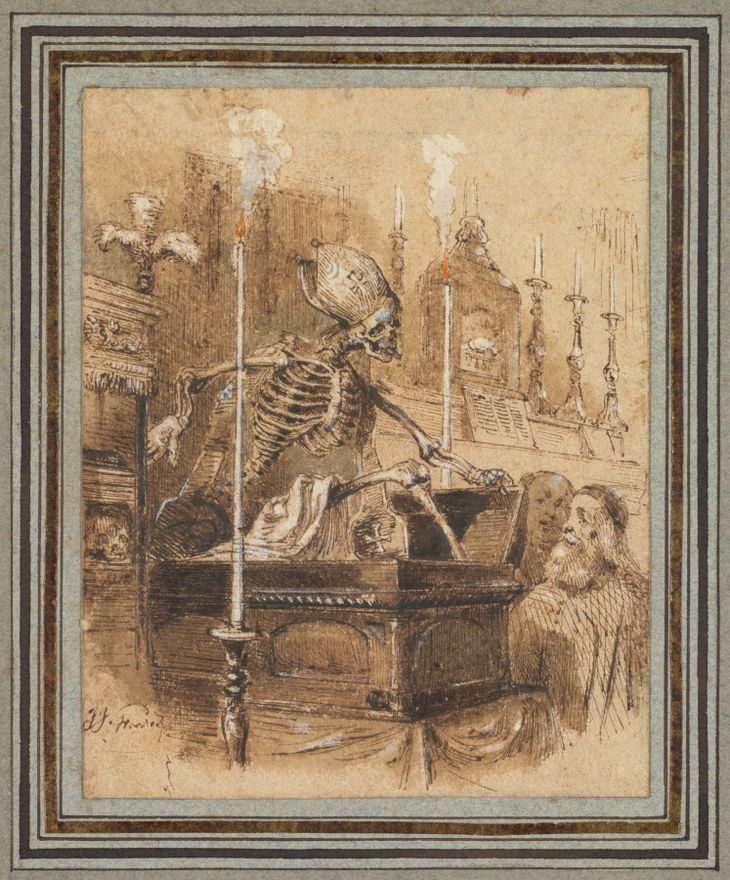 The Relics by Jean-Jacques Grandville