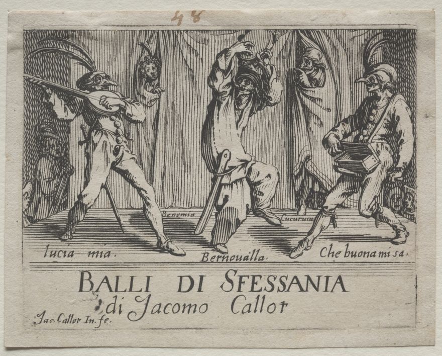 Frontispiece by Jacques Callot