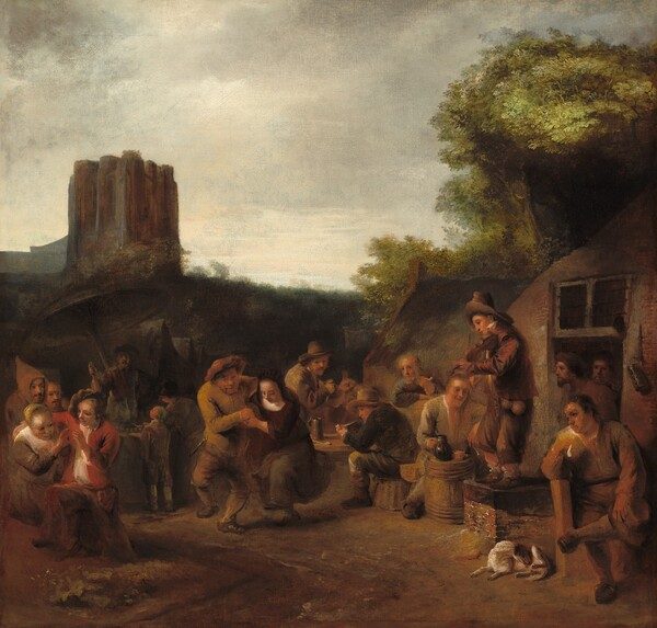 Conviviality Near the Inn by Constantijn van Renesse