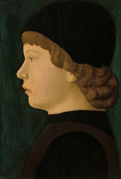 Profile Portrait of a Boy by North Italian 15th Century