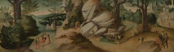 Scenes from a Legend by Giovanni Larciani (Master of the Kress Landscapes)