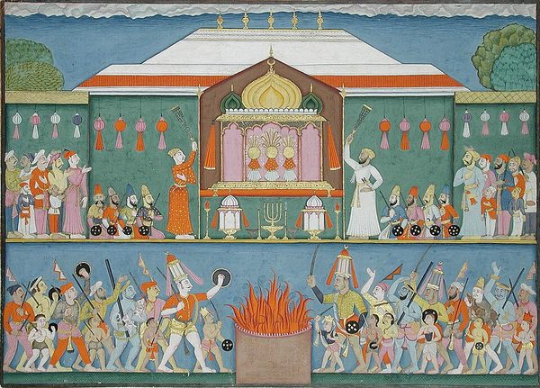 The Observance of Muharram (?) by Unknown artist