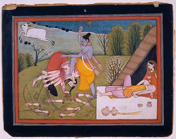 The Parasurama avatar of Vishnu by Unknown artist