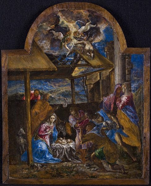 The Adoration of the Shepherds, 1570 by El Greco