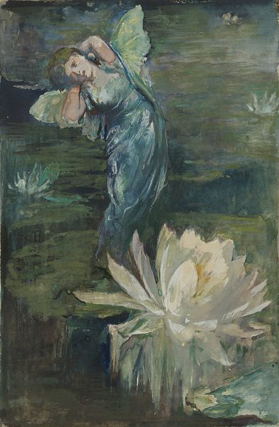 The Spirit of the Water Lily by John La Farge