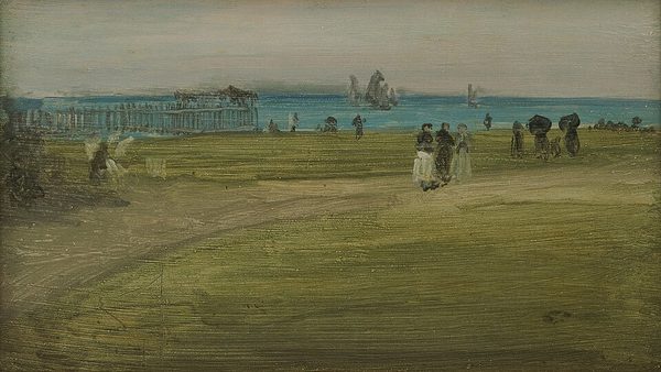 Green and Violet: The Evening Walk by James McNeill Whistler