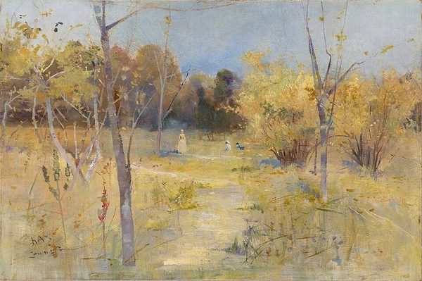 Orchard at Box Hill (also known as Summer Idyll), by Charles Conder